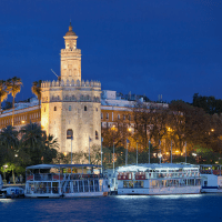 Guadalquivir River in Seville