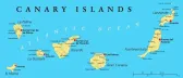 Canary Islands Map