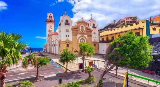 Candelaria, Tenerife, Canary Islands, Spain: Overview of the Basilica of Our Lady of Candelaria