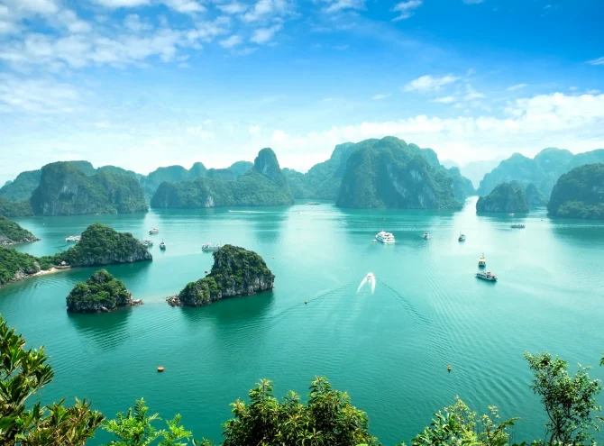 Halong Bay in Vietnam