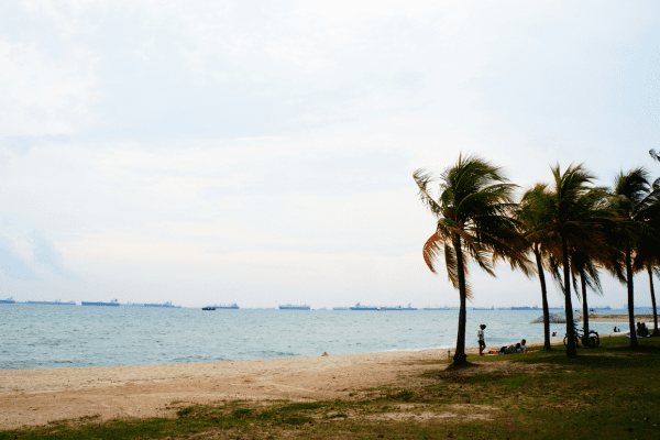 East coast park beach