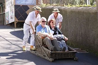 Madeira - Monte - toboggan ride